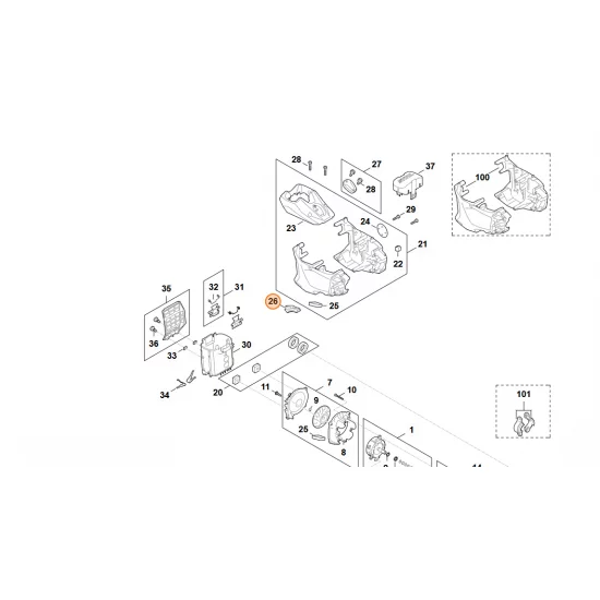 STIHL  Osłona FA03 602 0402